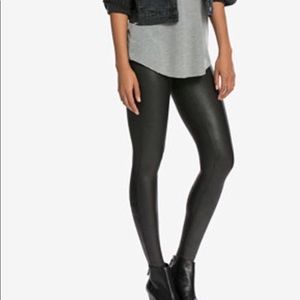 Spanx Faux Leather Leggings Black S